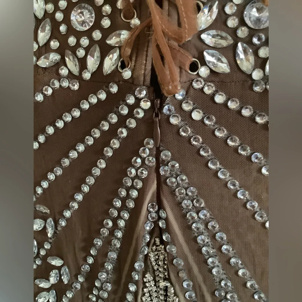 ✨FIRM PRICE✨Bling Strapless dress - Picture 9 of 16